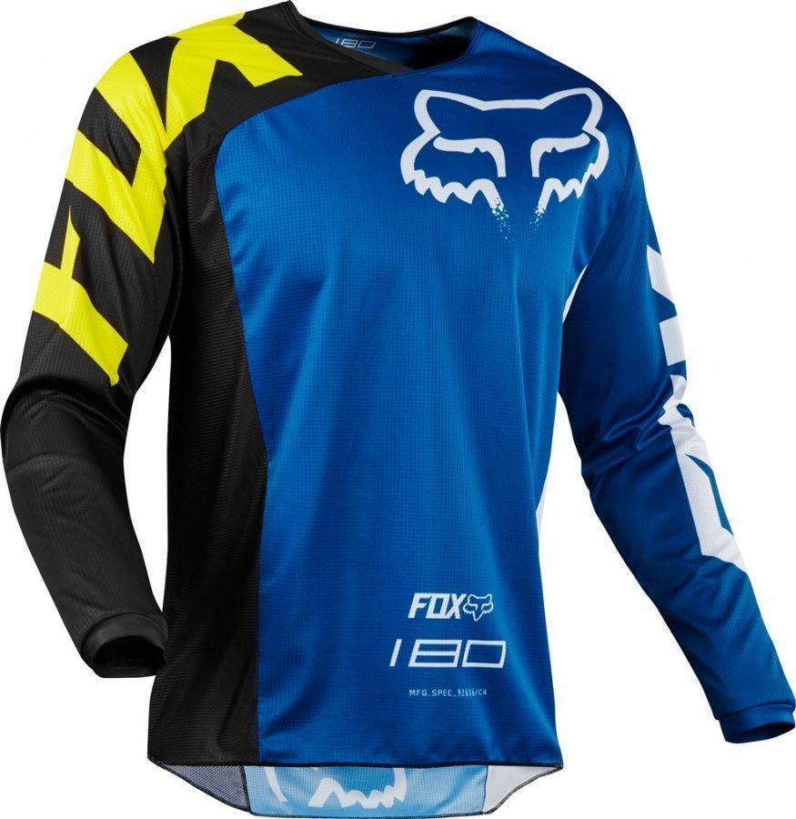 Джерси подростковая Fox 180 Race Youth Jersey Blue