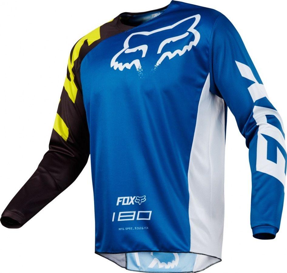 Джерси Fox 180 Race Jersey Blue